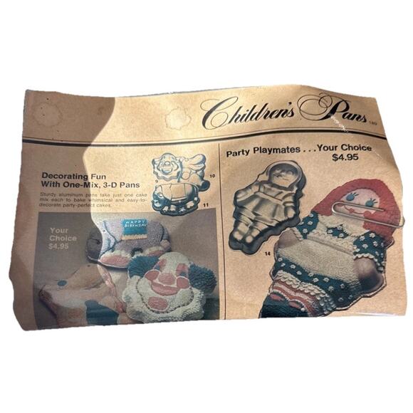 VTG Wilton Raggedy Ann Cake Pan Mold Large 17" 1971 Birthday cakes EUC - Picture 2 of 4